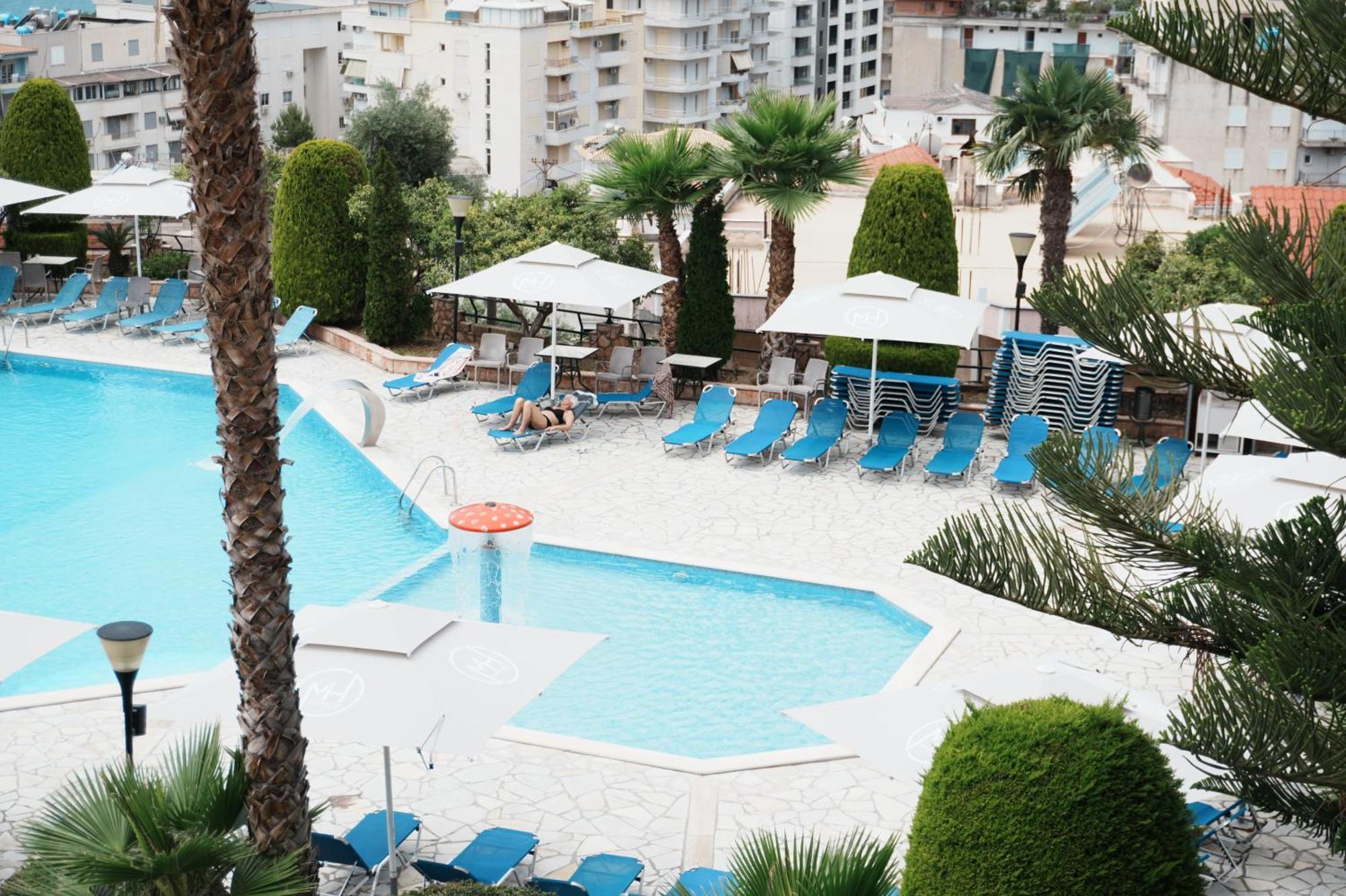 Hotel Mediterrane Sarande Exterior photo